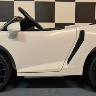 Venta Coche eléctrico niño 12v, MCLAREN 620GT, blanco, rc  INDA317-c4kGt620